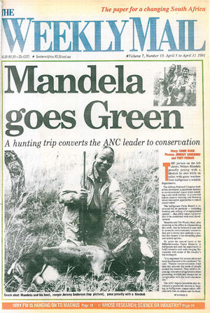 Mandela goes Green